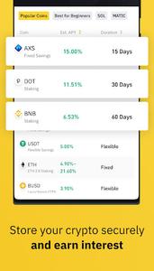 Binance: Buy BTC & 600+ Crypto - Image screenshot of android app