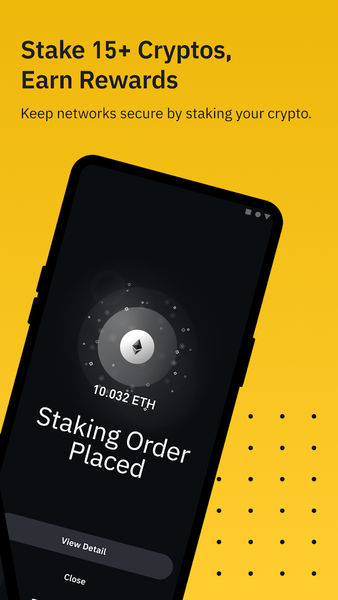 Binance.US: Buy BTC, DOGE, XRP - Image screenshot of android app