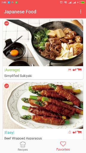 Japanese Food: Healthy Recipes - عکس برنامه موبایلی اندروید