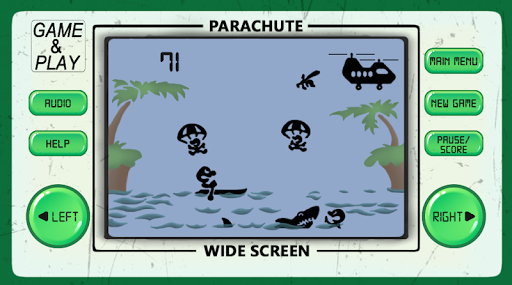 PARACHUTE: ۸۰s arcade games - عکس بازی موبایلی اندروید