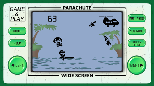 PARACHUTE: ۸۰s arcade games - عکس بازی موبایلی اندروید