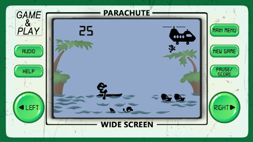 PARACHUTE: ۸۰s arcade games - عکس بازی موبایلی اندروید