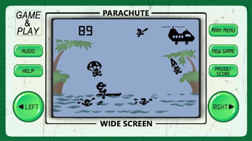 PARACHUTE: ۸۰s arcade games - عکس بازی موبایلی اندروید