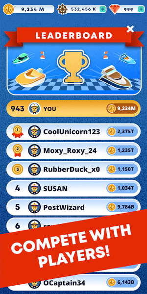 Merge Boat - Idle Clicker & Bu - عکس بازی موبایلی اندروید