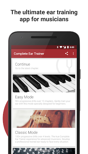 Complete Ear Trainer - عکس بازی موبایلی اندروید