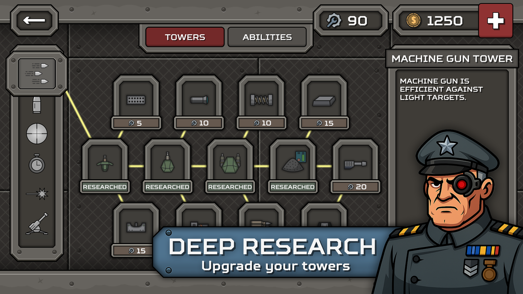 Tactical War ۲: Tower Defense - عکس بازی موبایلی اندروید