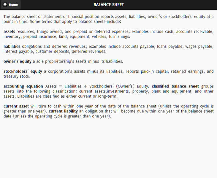 Accounting Notes - Image screenshot of android app