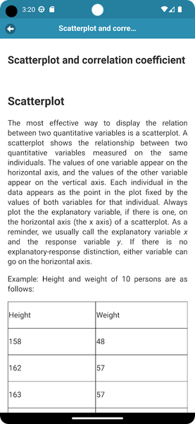 Basics of Statistics - عکس برنامه موبایلی اندروید