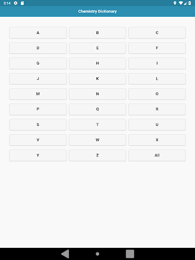 Chemistry Dictionary - عکس برنامه موبایلی اندروید