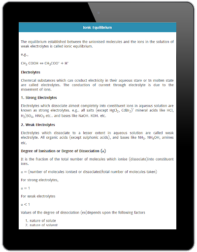 Chemistry Notes - Image screenshot of android app