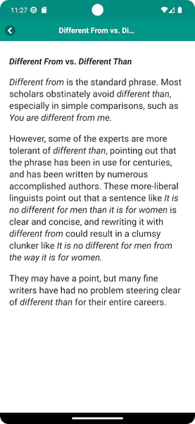 Common Grammar Mistakes - عکس برنامه موبایلی اندروید