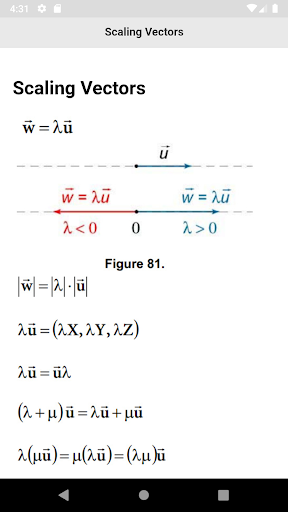 Math Formulas - Image screenshot of android app