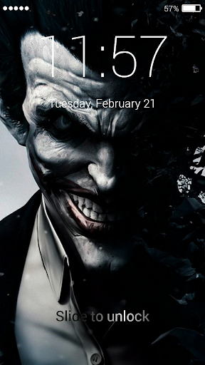 Card Joker Lock Screen - Image screenshot of android app