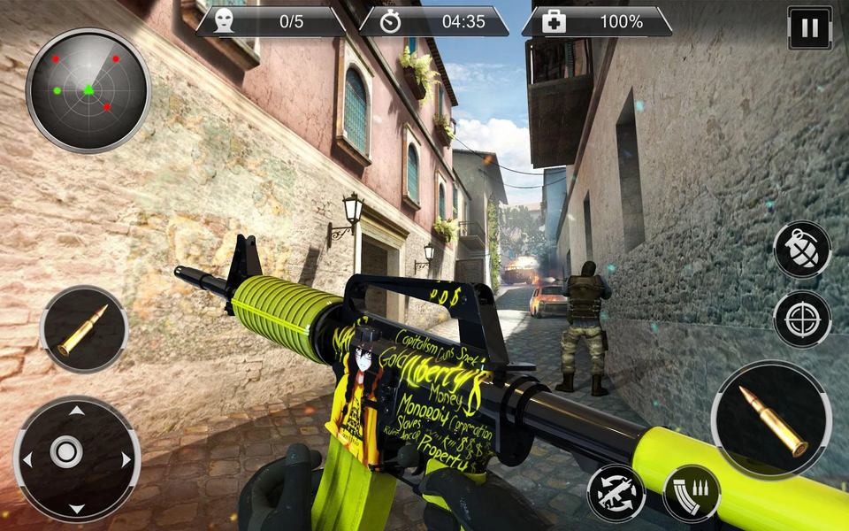 Modern Military FPS: Gun Games - Gameplay image of android game