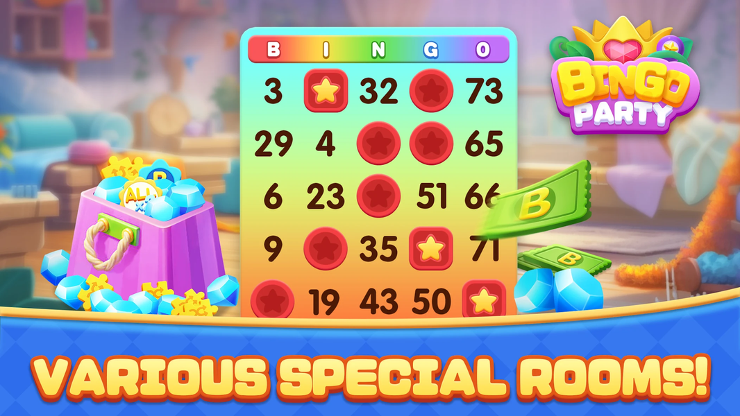 Bingo Party - BINGO Games - Gameplay image of android game