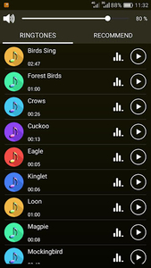 Birds Sounds Ringtones - عکس برنامه موبایلی اندروید