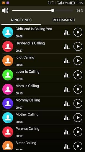 Family Ringtones - Contacts - Image screenshot of android app