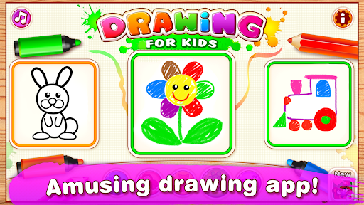 Drawing for Kids & Toddlers - عکس بازی موبایلی اندروید