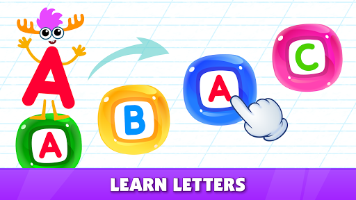 Bini ABC games for kids! - Gameplay image of android game