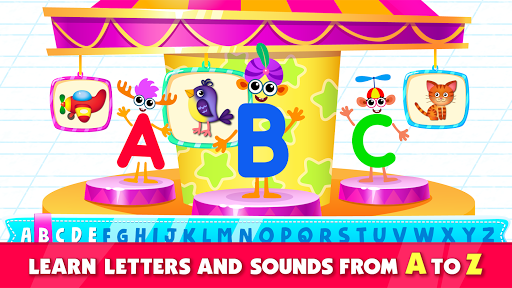 Bini ABC games for kids! - عکس بازی موبایلی اندروید