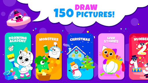 Kids Drawing Games for Toddler - عکس بازی موبایلی اندروید