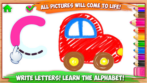 ABC kids - Alphabet learning! - عکس بازی موبایلی اندروید