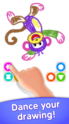 Bini Drawing games for kids - Gameplay image of android game