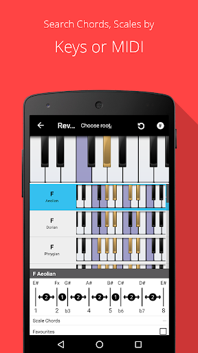 Piano Chord, Scale, Progressio - عکس برنامه موبایلی اندروید