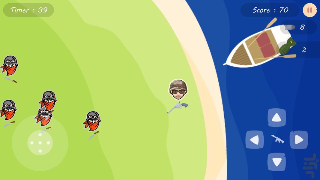 آخرین سنگر - عکس بازی موبایلی اندروید