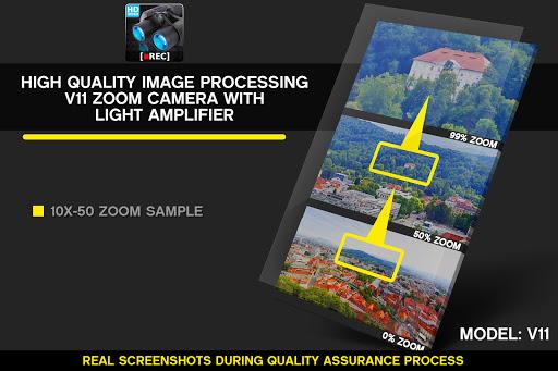 Binoculars V۱۱ HD Zoom Camera (Photo & Video) - عکس برنامه موبایلی اندروید