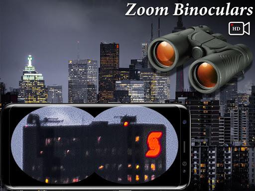Binoculars Model V11 Zoom Cam - Image screenshot of android app
