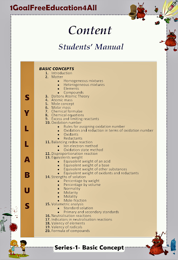 Chemistry 11 & 12 Series-1 - Image screenshot of android app