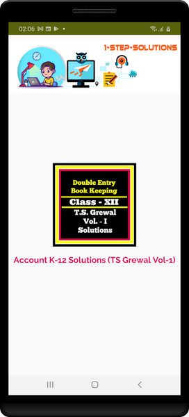 Account Class-12 TS Grewal - عکس برنامه موبایلی اندروید