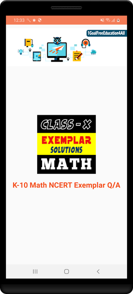 Class 10 math(English) Ncert e - Image screenshot of android app