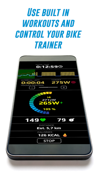 HR2VP Cycling & Bike Training - Image screenshot of android app