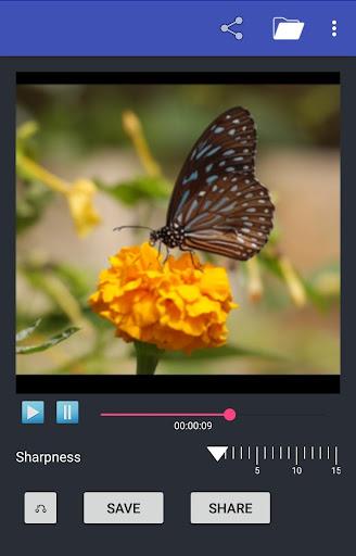 Sharpen Video - عکس برنامه موبایلی اندروید