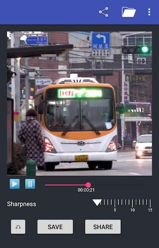 Sharpen Video - عکس برنامه موبایلی اندروید