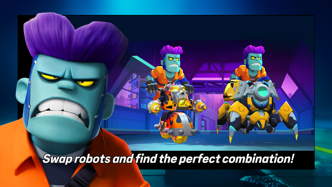 Villains: Robot BattleRoyale - عکس بازی موبایلی اندروید