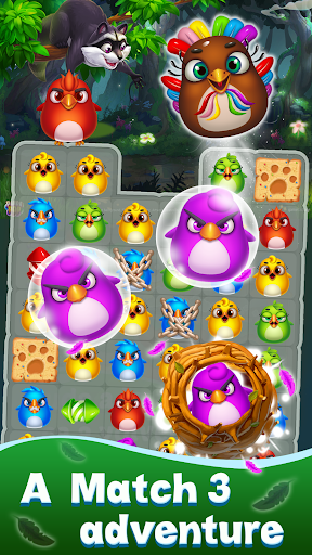Bird Mania - Free Match 3 - عکس بازی موبایلی اندروید