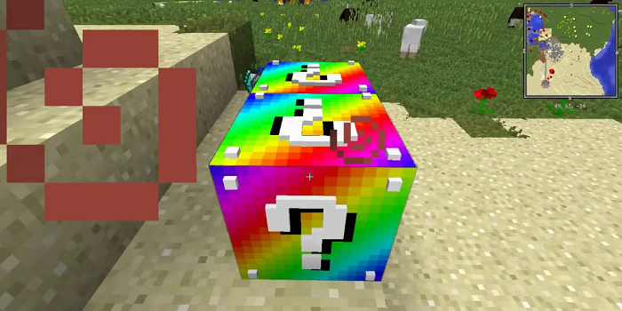Block of Lucky mod for mcpe - عکس برنامه موبایلی اندروید