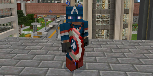 Superhero mod for mcpe - عکس برنامه موبایلی اندروید