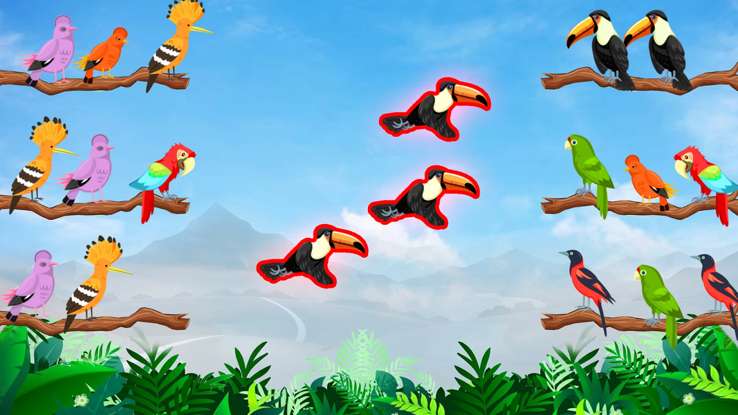 Bird Sort Puzzle Offline Games - عکس بازی موبایلی اندروید