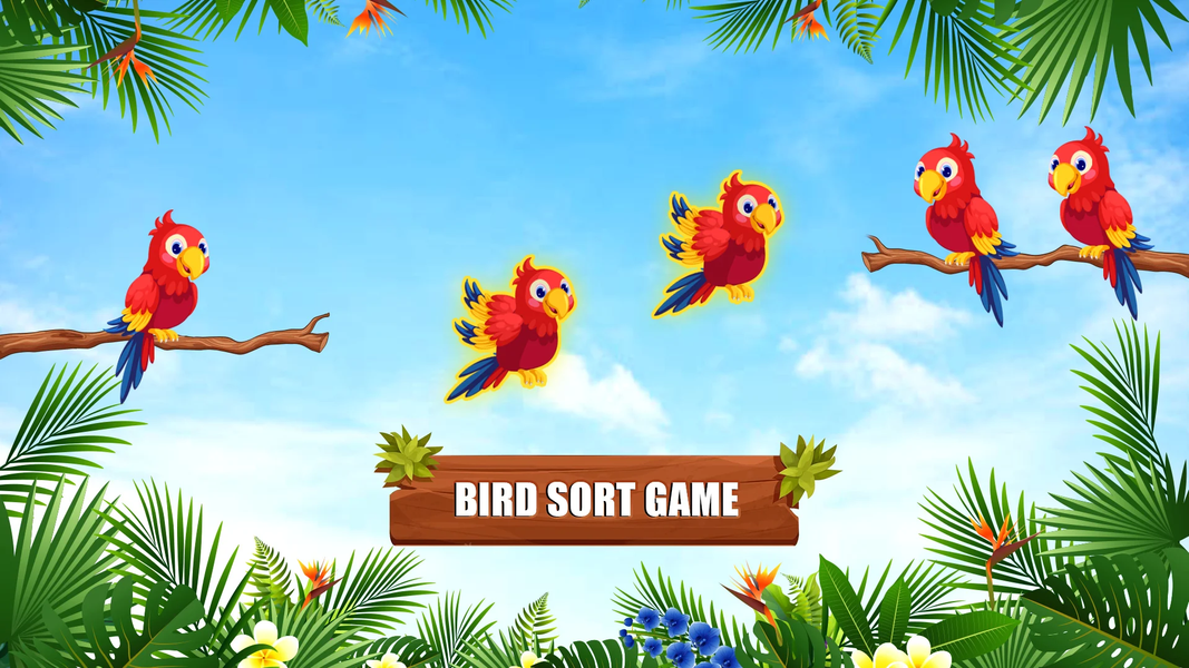 Bird Sort - Puzzle Games - Image screenshot of android app