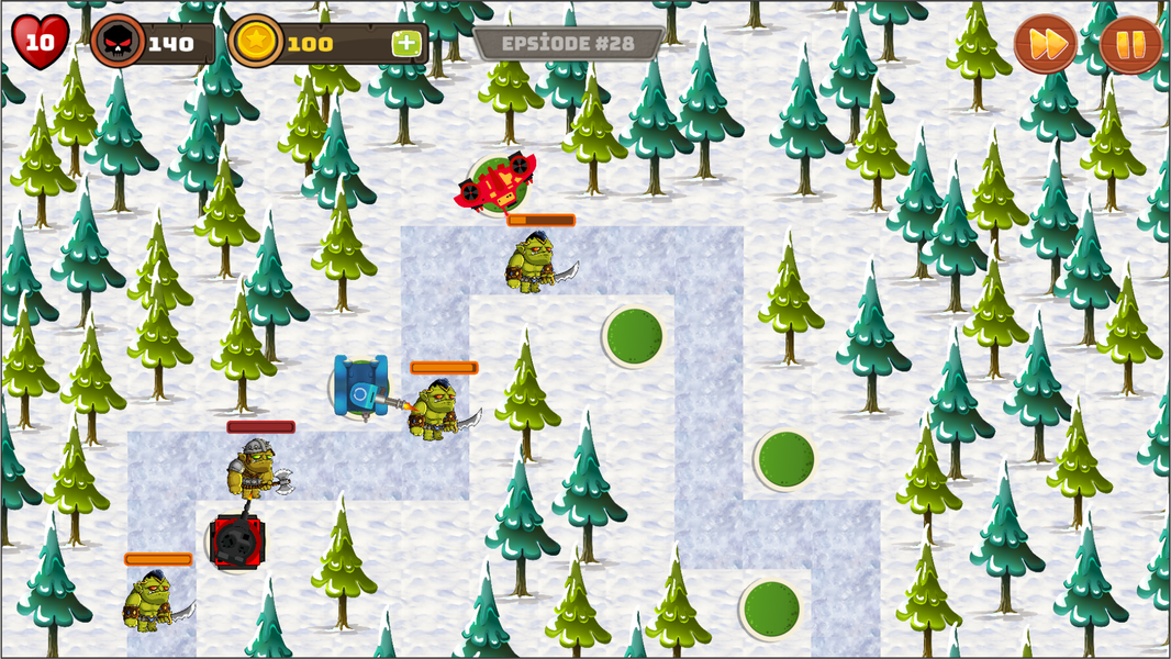 Dangerous Defence - Gameplay image of android game