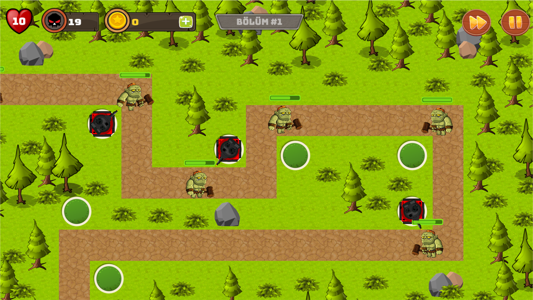 Dangerous Defence - Gameplay image of android game