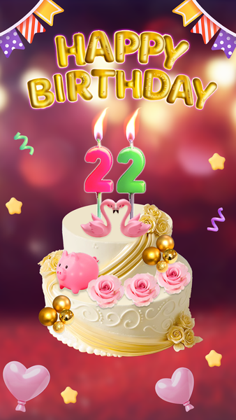 DIY Cake Maker: Birthday Party - Gameplay image of android game