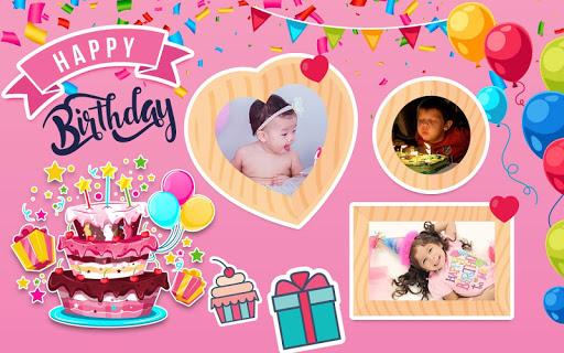Birthday Wishes - Cards, Frame, GIF, Sticker, Song - عکس برنامه موبایلی اندروید