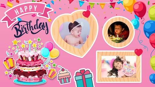 Birthday Wishes - Cards, Frame, GIF, Sticker, Song - عکس برنامه موبایلی اندروید
