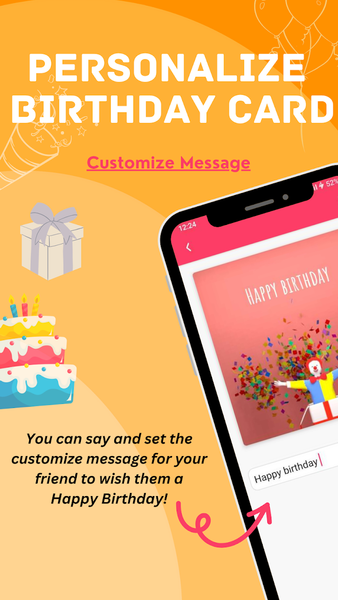 Birthdays: Reminder & Calendar - Image screenshot of android app