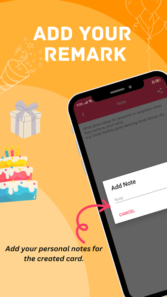 Birthdays: Reminder & Calendar - Image screenshot of android app